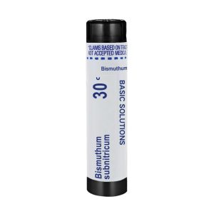 BASIC SOLUTIONS Bismuthum Subnitricum 30C 80 Pellets