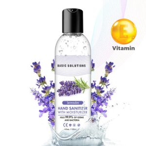 BASIC SOLUTIONS Hand Sanitizer with Moisturizer 4 fl.oz. / 120ml